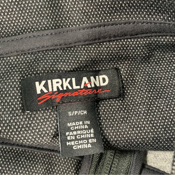 Kirkland Signature 1/4zip up Pullover Men's Size S/P gray NWT - Picture 5 of 6
